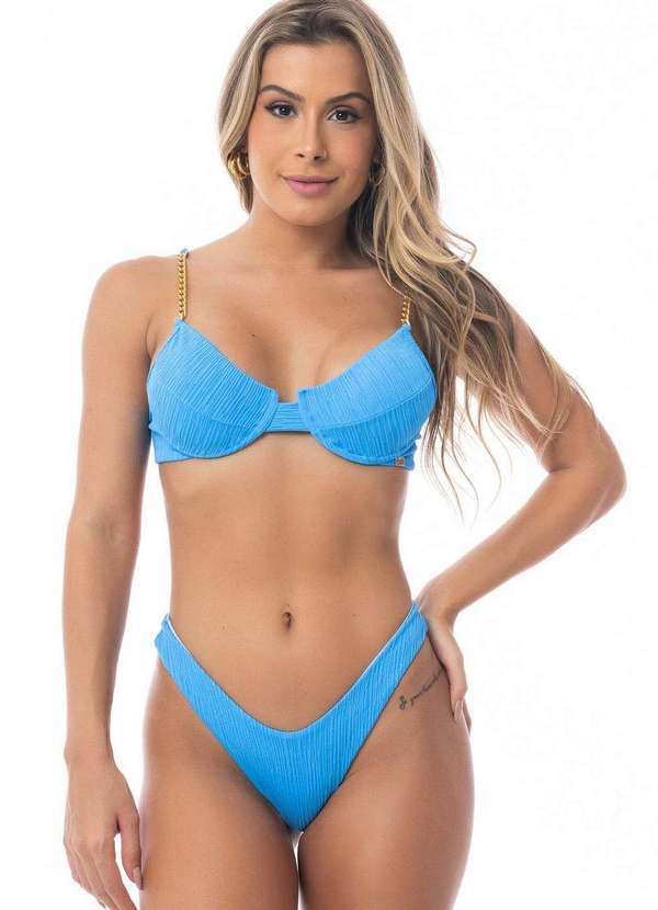 Santa Areia - Biquini Sally Santa Areia Azul