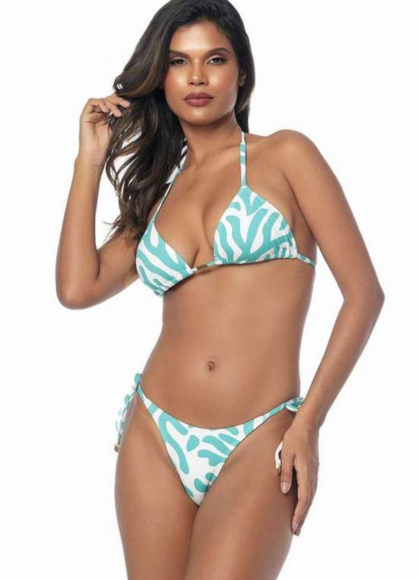 Santa Areia - Biquini Tamye Santa Areia Estampado