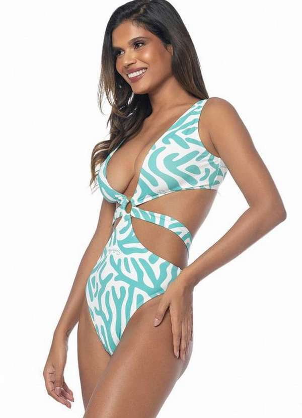 Santa Areia - Maio Koral Santa Areia Estampado 2