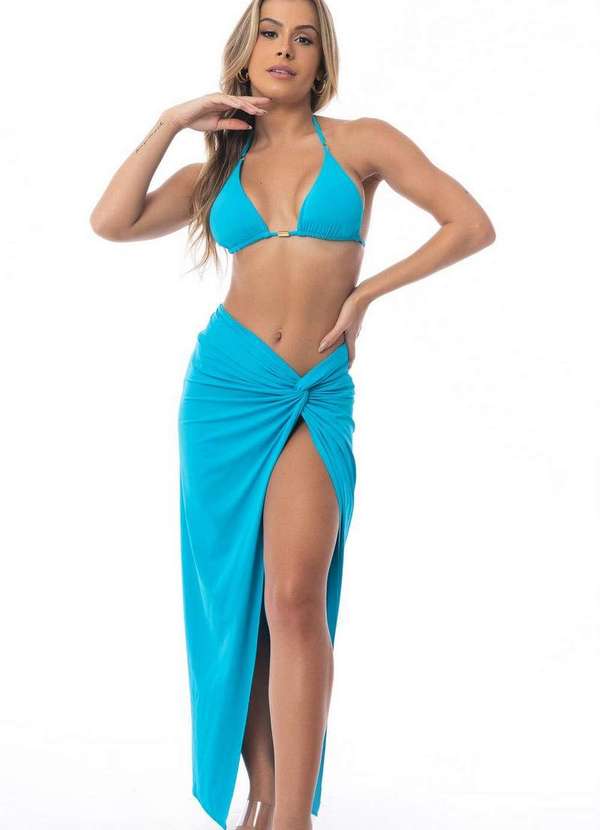 Santa Areia - Saia Alcina Santa Areia Azul 1