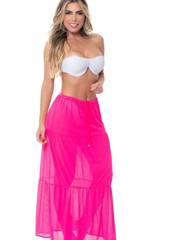 Santa Areia - Saia Mora Rosa Santa Areia Rosa