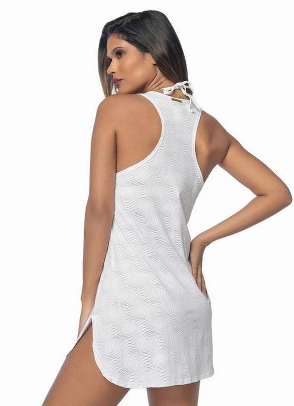 Santa Areia - Saida Lisa White Santa Areia Branco 3