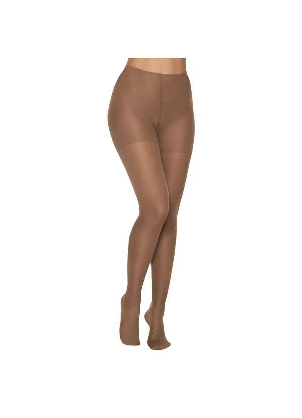 Kendall - Meia Calça Kendall Média Compressão com Ponteira 1631 Marrom - P