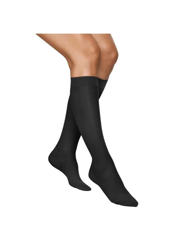 Kendall - Meia Kendall 3/4 Alta Compressão com Ponteira 1502 Preto - M