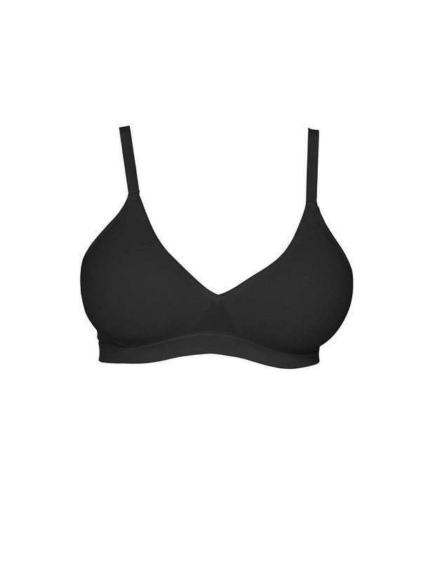 Hanes - Sutiã Hanes Cup sem Costura Microfibra G260 Preto - P