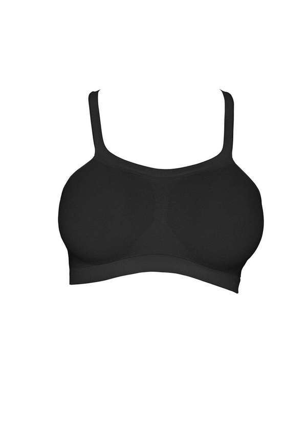 Hanes - Sutiã Top Hanes Bandini sem Costura H299 Preto - P