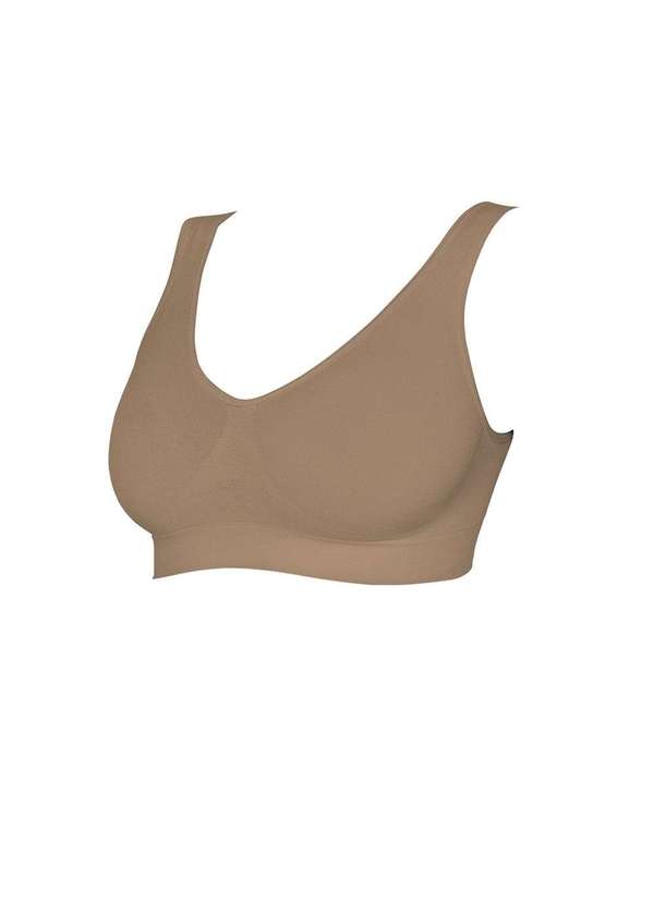 Hanes - Top Hanes Alças Largas sem Costura 5762 Marrom - P 2