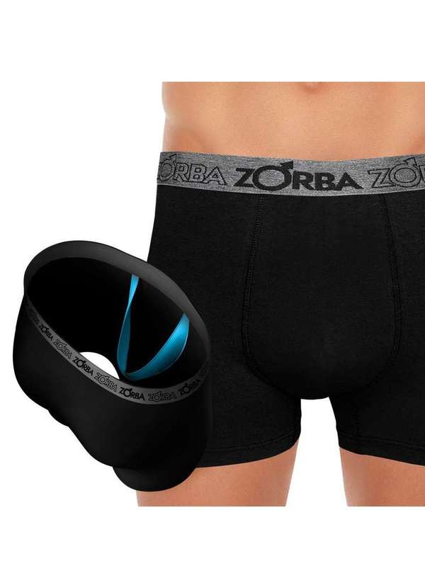 Zorba - Kit 3 Cuecas Zorba Boxer com Suporte Anatômico 667 Multicores - P 4