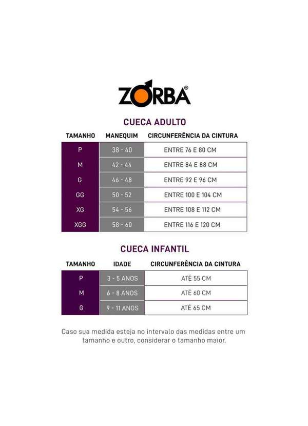 Zorba - Kit 3 Cuecas Zorba Boxer com Suporte Anatômico 667 Multicores - P 5