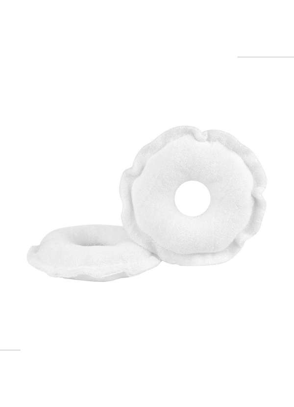 Simple Mama - Rosquinha Protetor de Seios Amamentação Bebê Mamãe Lactante Branco 2