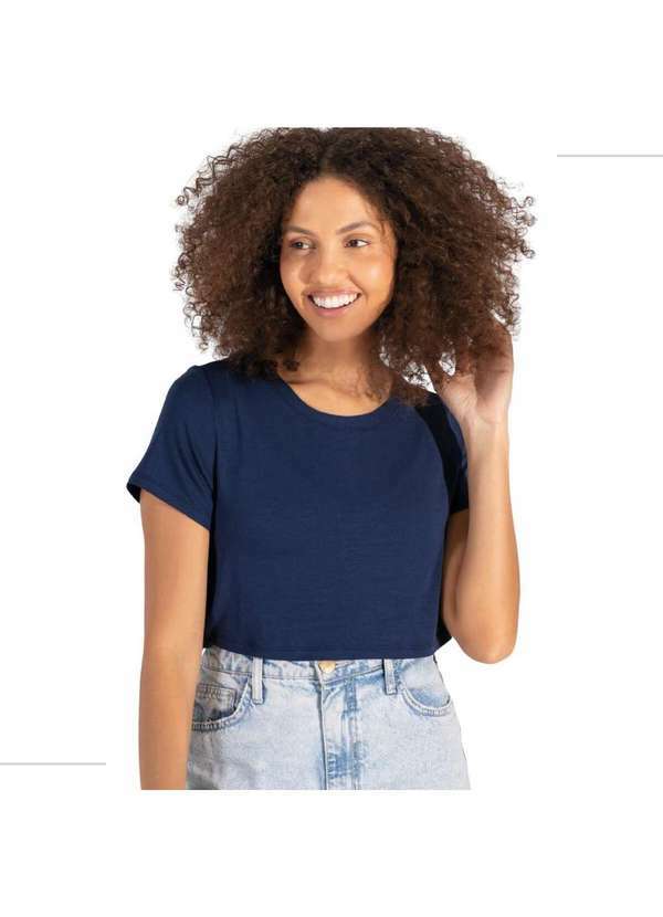 Simple Mama - Blusa para Amamentar Roupa Grávida Gestante Amamentação Azul 2