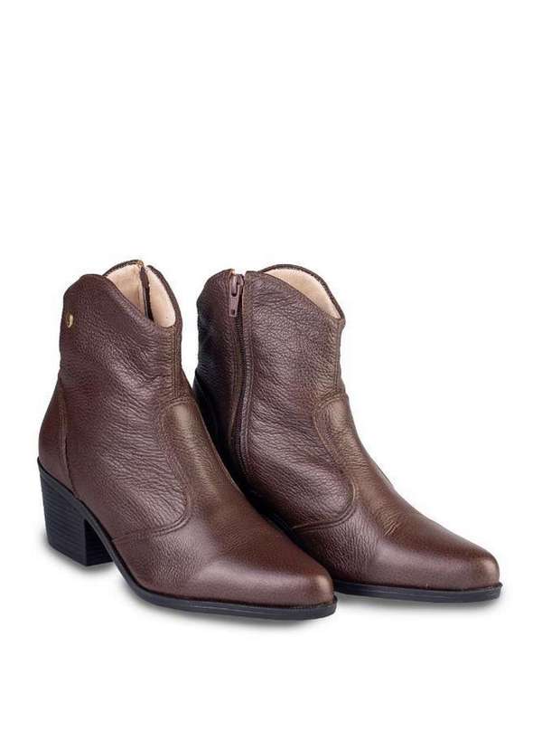 Andrea Vinci - Bota de Couro 2 em 1 Montaria 003 Café 4