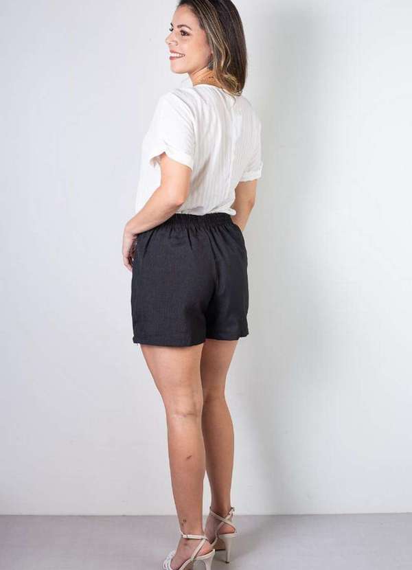 Fluffy - Blusa Feminina Manga Curta 70892 Off White 6