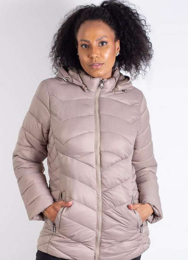 Jaqueta Forrada Capuz Jaqueta Nylon Feminina Com Capuz Jaqueta