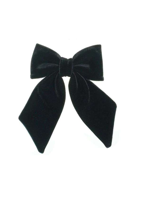 Piuka - Laco de Cabelo Nat Veludo Alemao Preto Preto