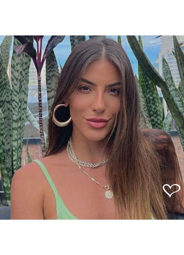 Piuka - Colar Curto Priscila Cordao Baiano Folheado em Rodio Branco Prata 4