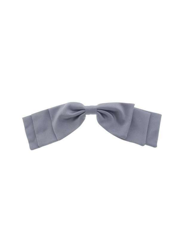 Piuka - Laco de Cabelo Bia Crepe Acetinado Cinza Dourado