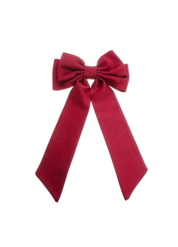 Piuka - Laco de Cabelo Dani Crepe Amanda Cherry Vermelho