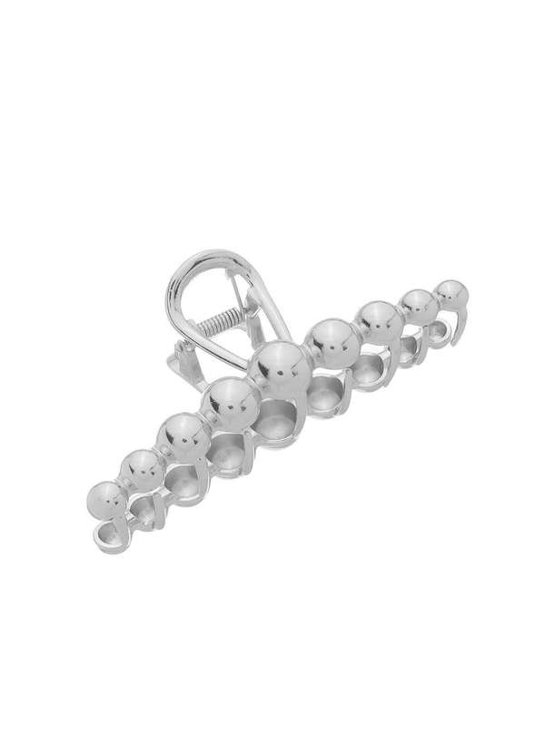 Piuka - Piranha Grande Metal Bolas Prata Branco