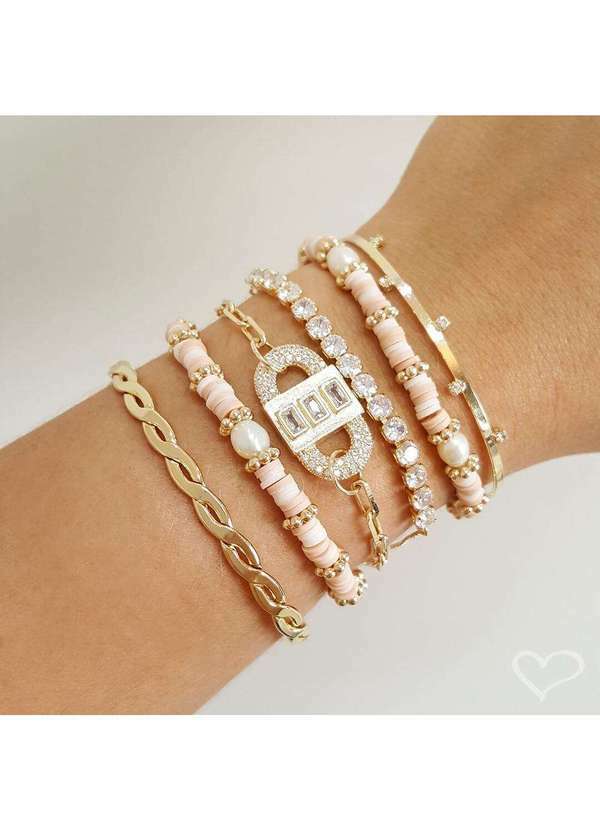 Piuka - Bracelete Feminino Folheado a Ouro 18k Torcida e Trancada Laurie Dourado 2