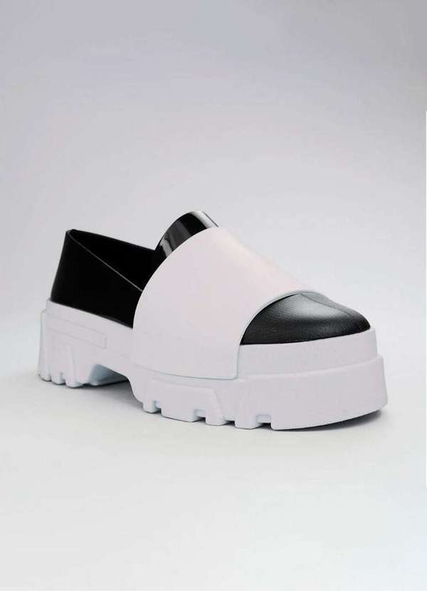 Voices Culture - Tênis Track Mask Branco / Preto
