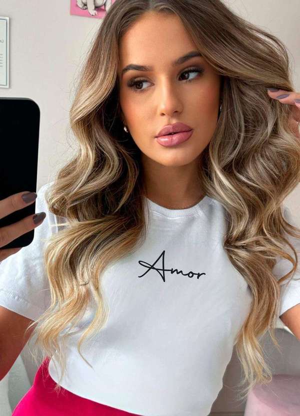 Cianitas - T-Shirt Branca Amor Branco 3