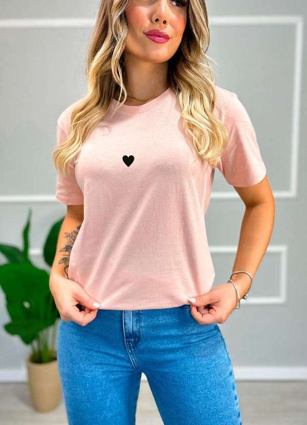 Cianitas - T-Shirt Salmão Dream Girl Rosa 2