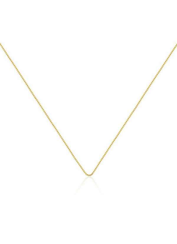 Mônica Rizzi - Corrente Veneziana Feminina 60cm Dourado