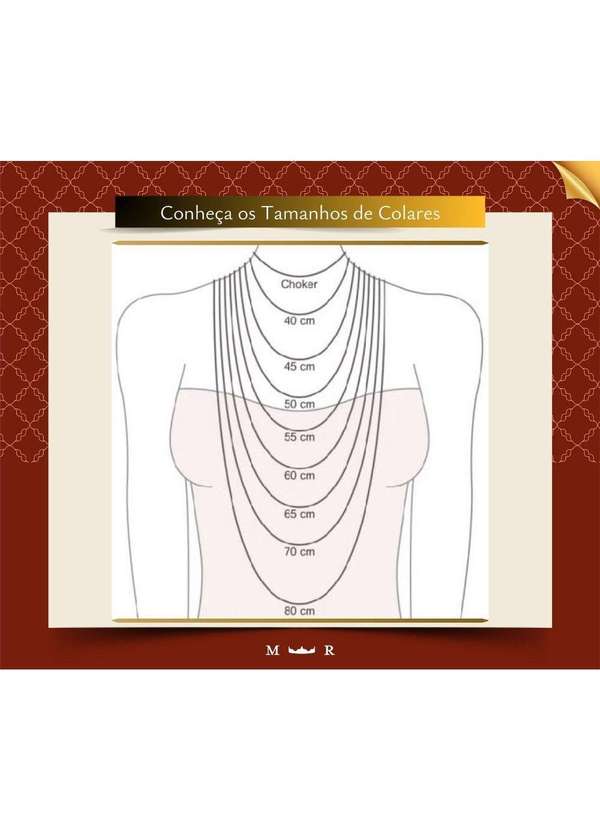 Mônica Rizzi - Conjunto Colar e Brinco Lisa Zirconias Luxo Dourado 5