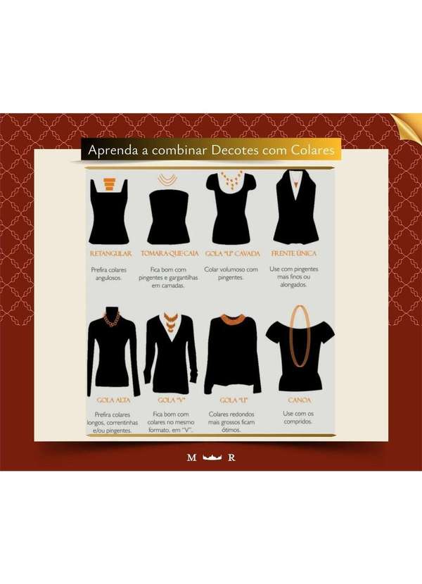 Mônica Rizzi - Conjunto Colar e Brinco Lisa Zirconias Luxo Dourado 6