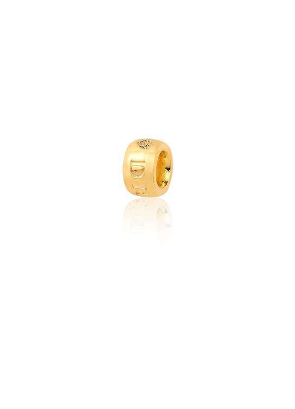 Mônica Rizzi - Pingente Separador Espacador Coracao Dreams Banhado Ouro 18k Dourado
