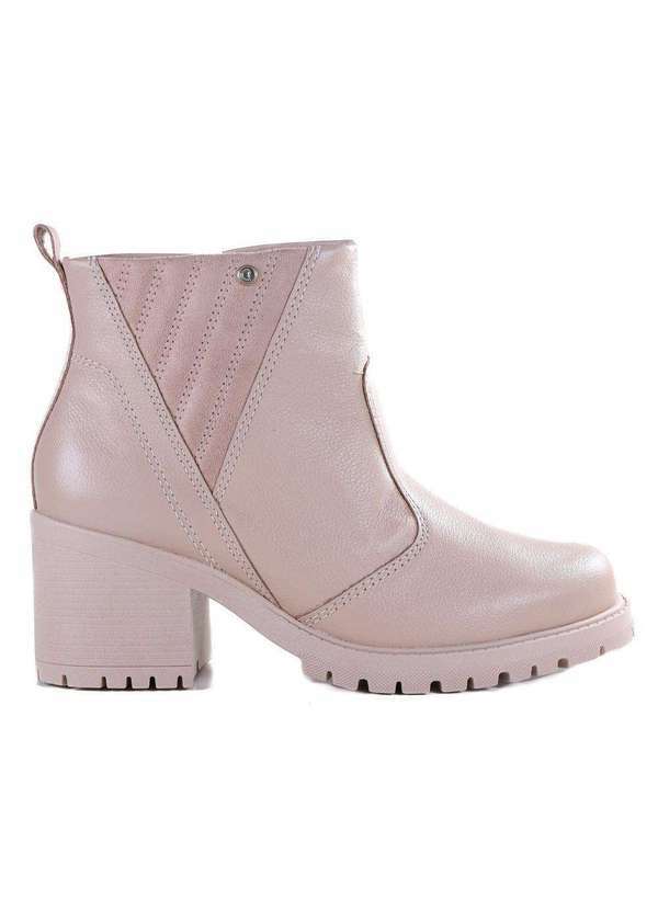 Comfortflex - Bota Feminina Comfortflex Casual 2477301 Nude Nude