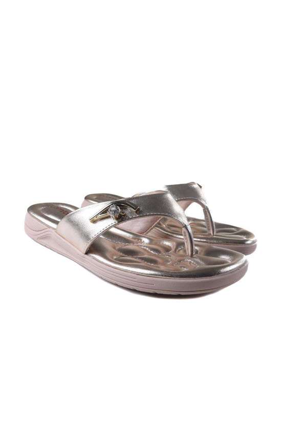 Comfortflex - Chinelo Comfortflex Feminino 2480403 Ouro Dourado 5