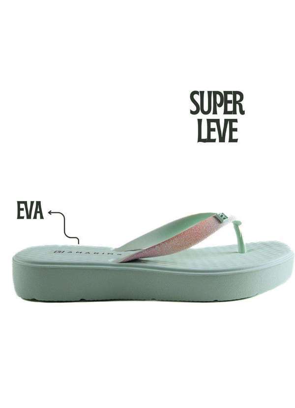 Ramarim - Chinelo Ramarim Feminino Brilho 248203 Verde Verde