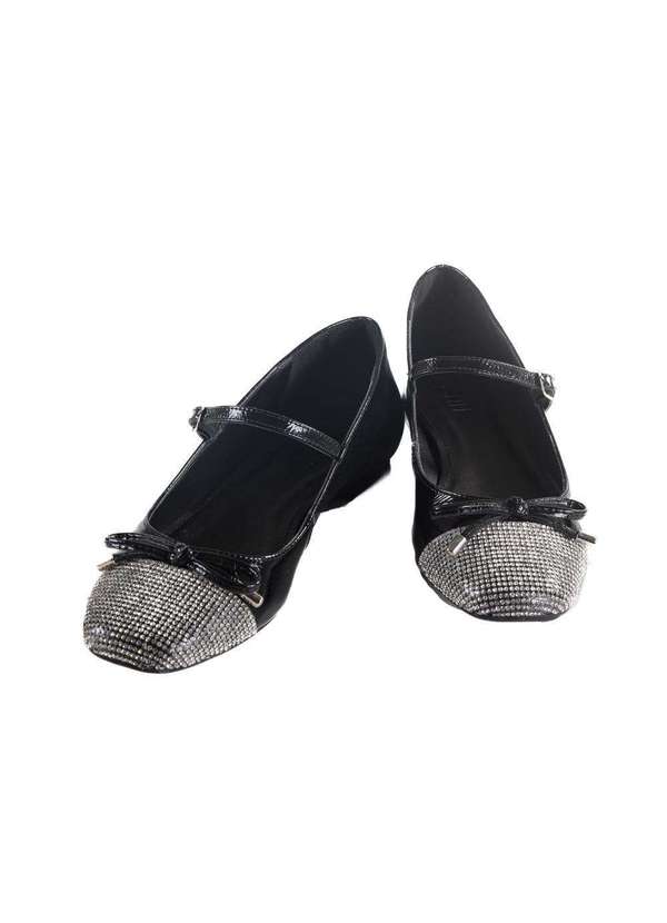 Zariff - Sapatilha Feminina Brilho Zariff Preto Preto 5