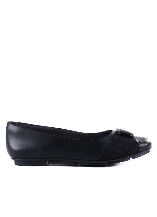 Comfortflex - Sapatilha Feminina Comfortflex 2463323 Preto Preto