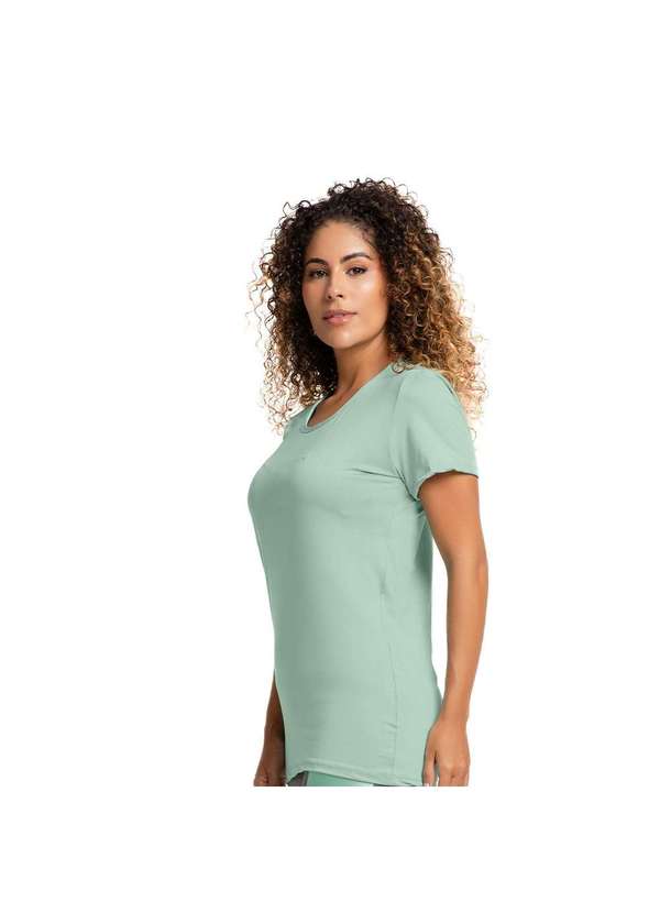Massam Fitness - Blusa Feminina Silk Verde 2