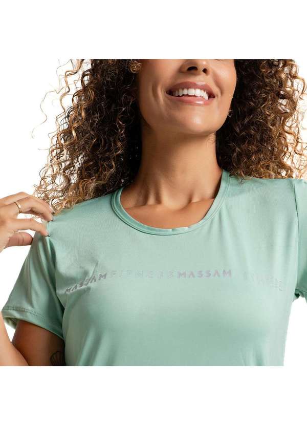Massam Fitness - Blusa Feminina Silk Verde 4