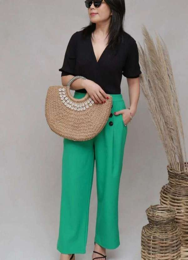 Mellow Brazil - Bolsa de Praia em Palha c/ Alça de Mão e c/ Forro - Curaçao Bege