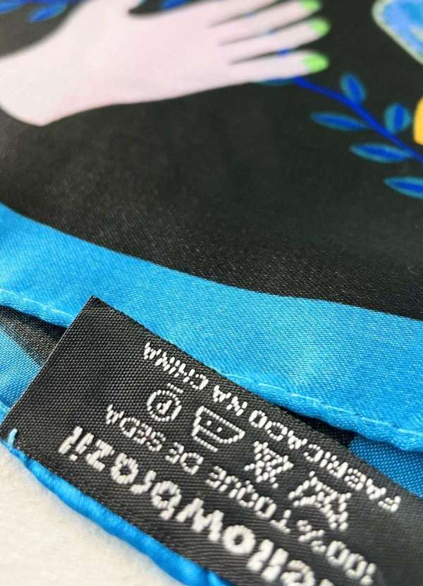 Mellow Brazil - Lenço Índia Preto 2