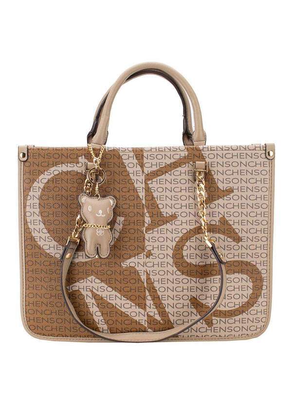 Chenson - Bolsa Feminina Chenson Cg84168 - Café/Bege