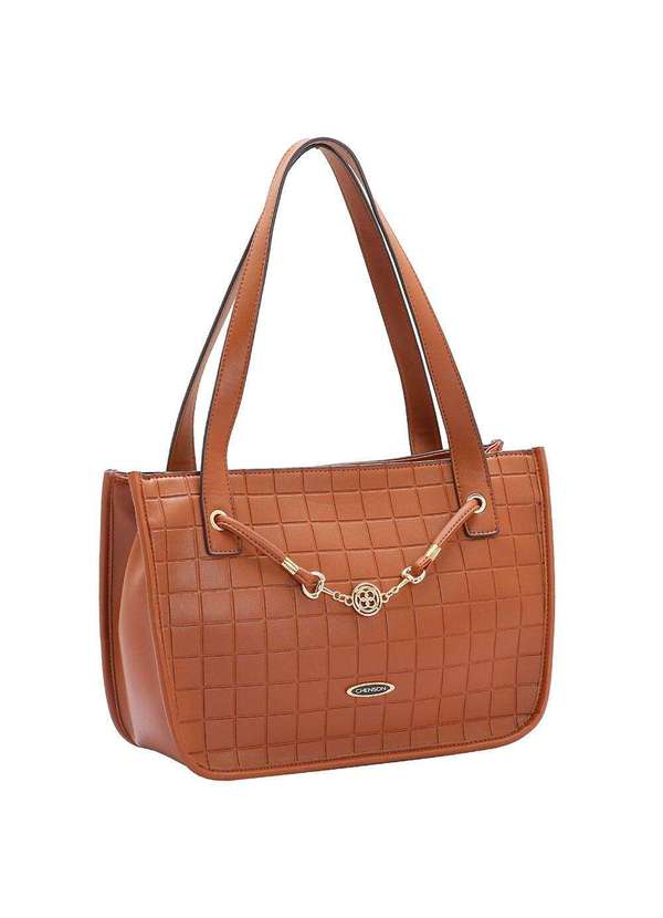 Chenson - Bolsa Feminina Chenson Cg84387 - Caramelo