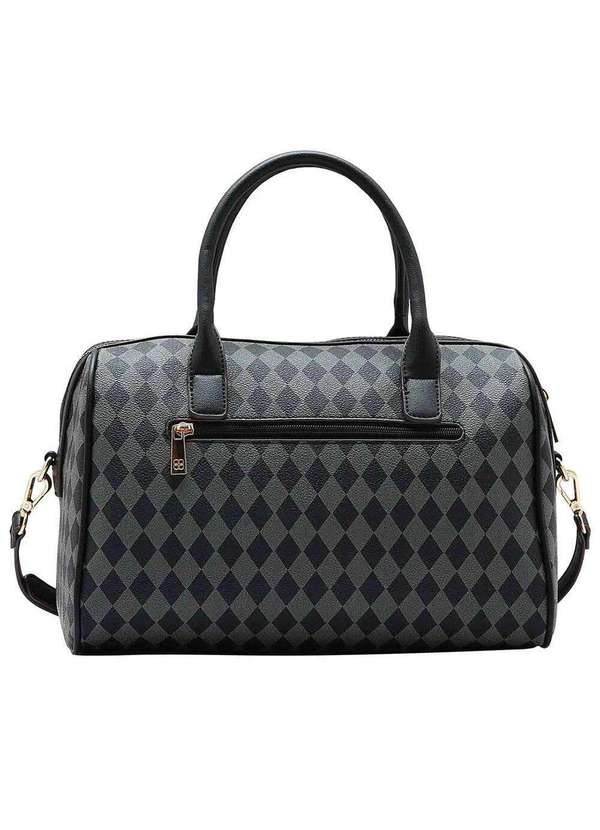 Chenson - Bolsa Feminina Chenson Cg84850 Preto/Cinza 4