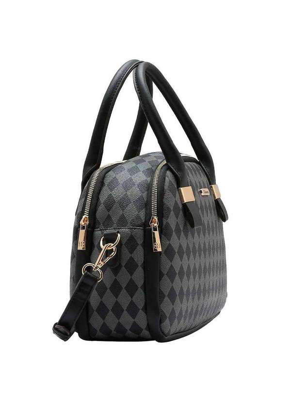 Chenson - Bolsa Feminina Chenson Cg84853 Preto/Cinza 3
