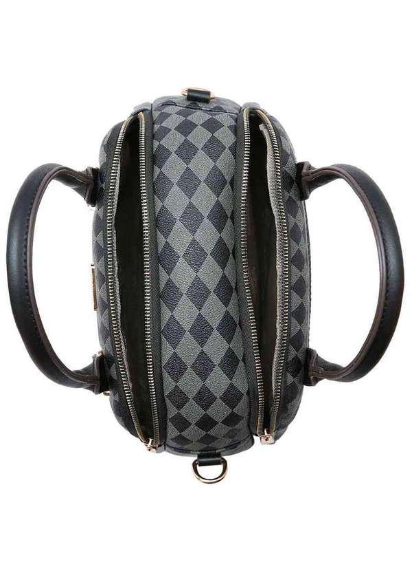 Chenson - Bolsa Feminina Chenson Cg84853 Preto/Cinza 5