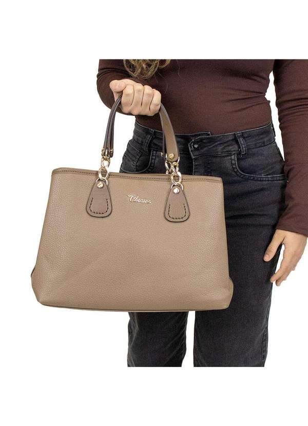 Chenson - Bolsa Feminina Chenson Cg85016 Café 2