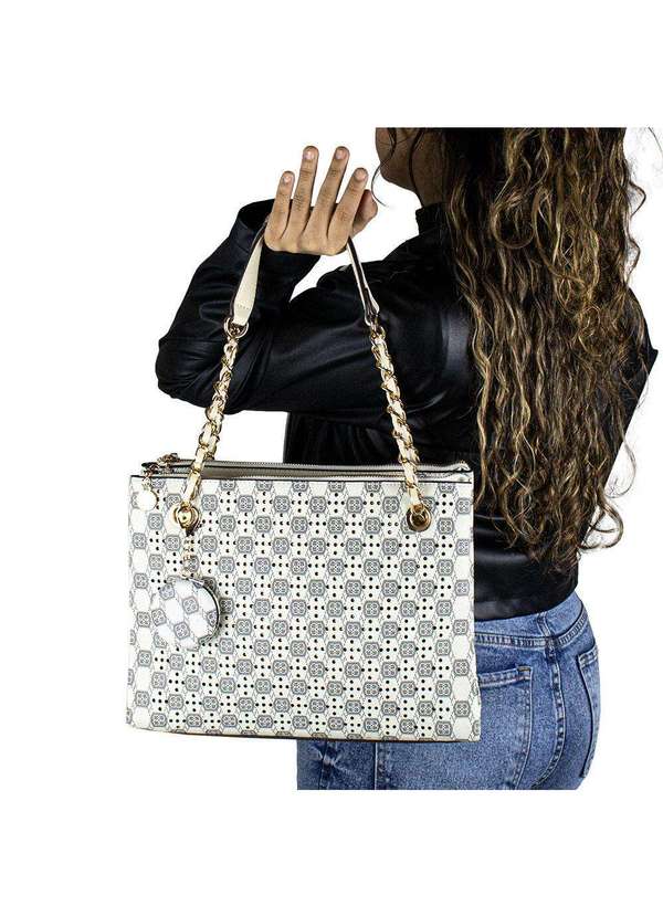 Chenson - Bolsa Feminina Chenson Cg85023 - Branco/Off 2