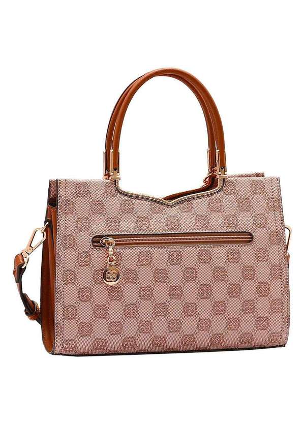 Chenson - Bolsa Feminina Chenson Cg85029 - Café/Bege 4