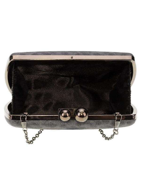 Melamel - Bolsa Feminina Clutch Melamel - M638 - Preto 4