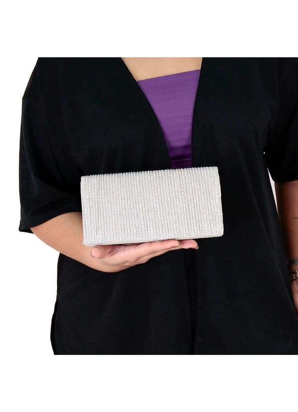 Melamel - Bolsa Feminina Festa Melamel Fs61 - Prata 2